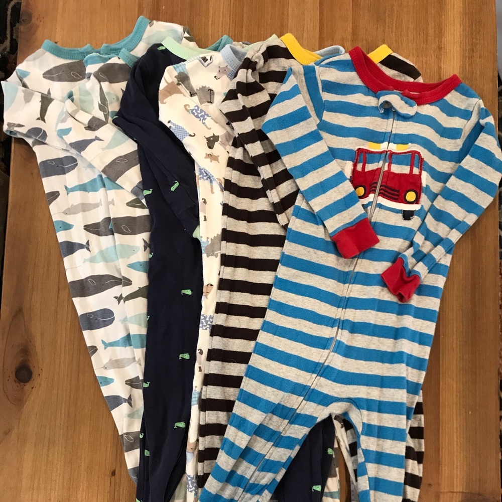 6-pack of Carter’s 24-month cotton sleepers